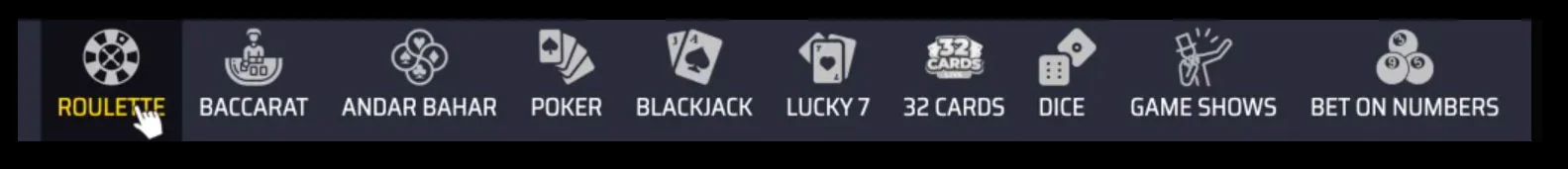game types king567 casino